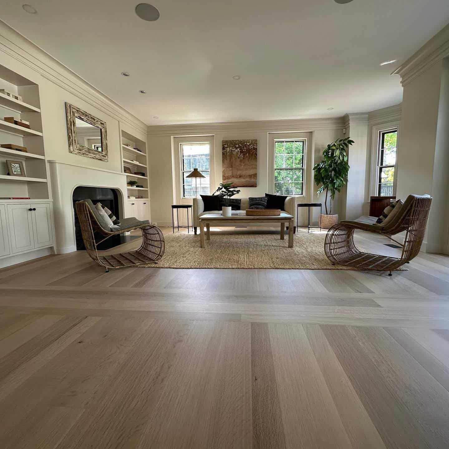hardwood floors refinished by Eco Floor sanding- serving Brookline MA