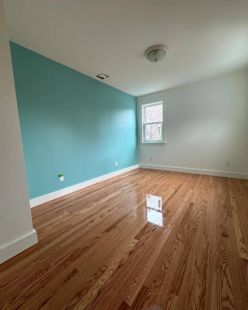 photo of a hardwood floor refinished by Eco Floor sanding in Boston MA