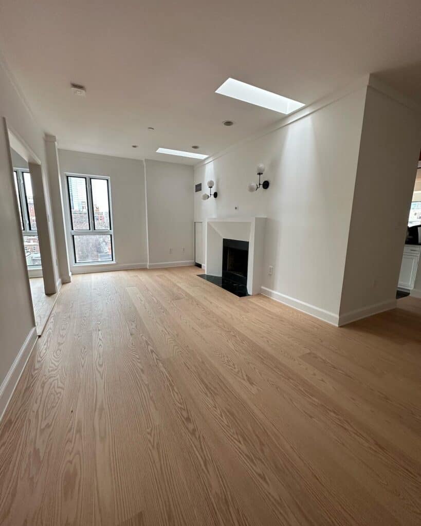 photo of hardwood flooring in Boston refinished by Eco Floor Sanding